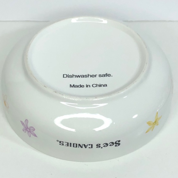 See’s Candies Spring Easter Flowers Candy Dish - Picture 8 of 9